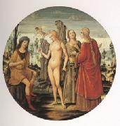 Girolamo di Benvenuto The Judgment of Paris (mk05) oil painting reproduction